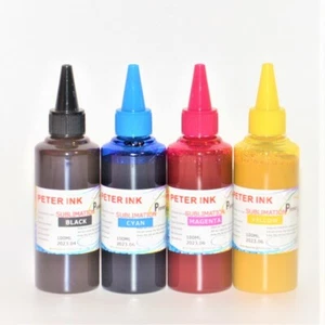 Botellas de recarga de tinta de sublimación premium 4X100ML para impresora Brother - Imagen 1 de 2