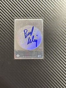 Bud Selig Signed Autographed 1991 Upper deck Brewers Hologram Card🔥🔥🔥