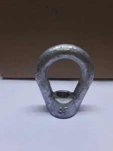 ALUMA-FORM #AF1092 Eye Nut, 5/8 in. Dia Bolt, Oval, Hot Tip Galvanized - Picture 1 of 5