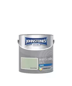 Wall & Ceiling Paint Natural Sage 2.5L Matt Emulsion Easy Apply Fast Drying - Picture 1 of 6