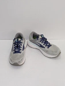 Brooks Womens Adrenaline GTS 22 Gray Running Shoes Size 8 D Wide - Picture 1 of 17