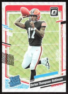 2023 7088E Donruss Optic RATED ROOKIE Wave PRIZM Dorian Thompson-Robinson Rookie - Picture 1 of 2