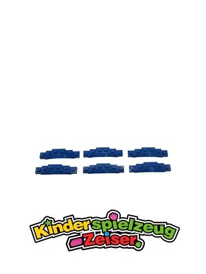 LEGO 6 x Kotflügel Bogen blau Blue Vehicle Mudguard 1 1/2x6x1 Arch 62361 - Bild 1 von 3