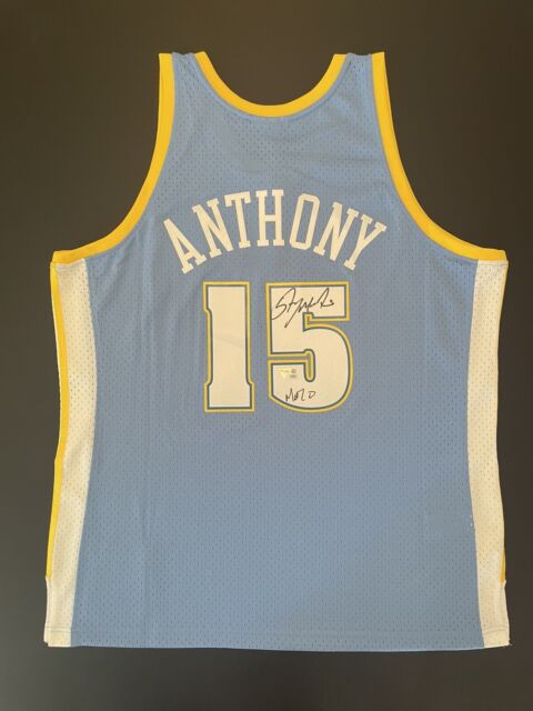 Carmelo Anthony Autographed Jersey