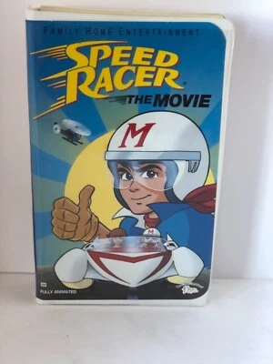 VINTAGE “SPEED RACER THE MOVIE” VHS IN CLAMSHELL CASE - Image 1 of 4