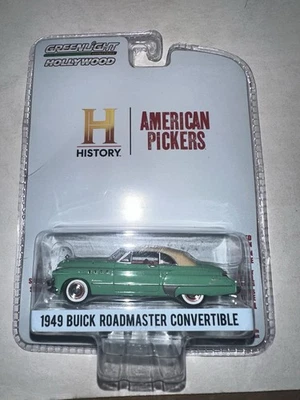 Greenlight Hollywood American Pickers 1949 Buick Roadmaster Convertible 1/64 - Image 1 of 4