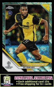 2021-22 Topps Chrome UEFA UCL Silver Mini-Diamond #181 Jordan Siebatcheu /275 - Bild 1 von 2