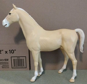 1960's-70's Auth/Orig Marx Johnny West Bay Thunderbolt Wheeled Horse Nice Cond - Picture 1 of 16