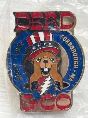 Dead & company Official Show Pin Foxborough MA Gillette Stadium 7/2/22 - Image 1 of 2