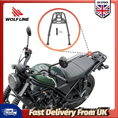 Luggage Rack For Honda CL500 Rear Carrier Storage Shelf Support 2025 WOLFLINE - Image 1 of 4