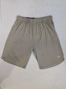 Gymshark Shorts Herren 2XL DRY Athletisch Training Leistung Reißverschlusstasche 10" - Bild 1 von 10