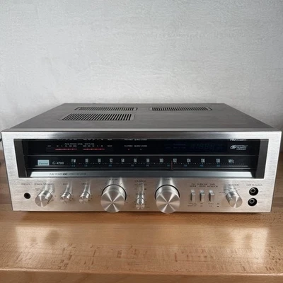 Receptor SANSUI G4700 | De colección Años 70 | Suena Excelente G-4700 Amplificador Amplificador Radio Foto 1 de 4