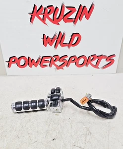 2005 HARLEY ELECTRA GLIDE Chrome Left Hand Controls Switch Housing Buttons - Picture 1 of 15