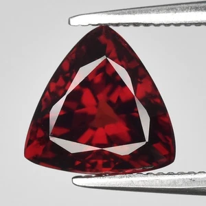 💎 1.69ct VVS Trillion Natural Orangish Red Spessartite Garnet - Tanzania Gem - Picture 1 of 4