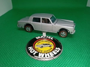 🇬🇧Hot Wheels Redline Rolls Royce Silver Shadow "Grey"🇬🇧 Schönes Auto mit Knopf - Bild 1 von 7