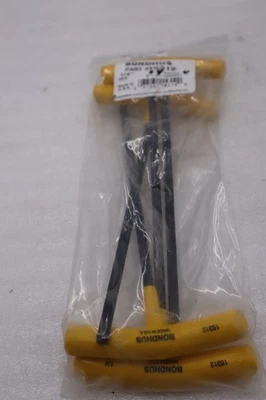 LOT OF 4 - Bondhus 15312 1/4" Hex Tip T-Handle with ProGuard Finish STOCK H1151A - Image 1 of 3