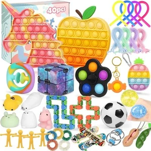 40pc Birthday Party Toys Piñata Filler Set Kids Random Prizes FAST SHIP! AG7 - Picture 1 of 1