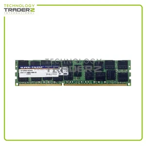 W16RB16G4S Super Talent 16GB PC3-12800 DDR3-1600MHz ECC REG Dual Rank Memory - Picture 1 of 1