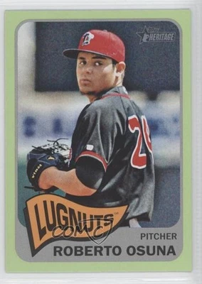 2014 Topps Heritage Minor League Edition Green Roberto Osuna #24 - Image 1 of 2