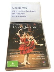 Nureyev’s Don Quixote DVD Region 4 Rudolf Nureyev And the Australia Ballet - Picture 1 of 5