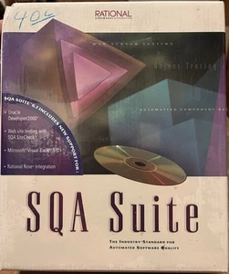 Rational SQA Suite 6.1 TeamTest Edition 1997: Robot & Manager Automated Software - Afbeelding 1 van 4