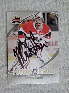 Detroit Red Wings Petr Mrazek signiert 11/12 ITG BTP Future Stars Karte Auto - Bild 1 von 1