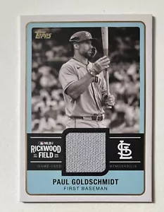 2025 Topps Series 1 Paul Goldschmidt Rickwood Field Relic #RWR-PG - Picture 1 of 2