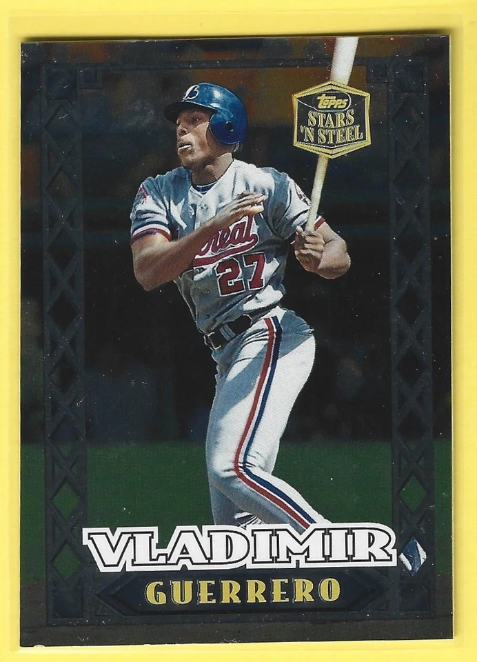 1999 Topps Stars 'N Steel #32 Vladimir Guerrero Free Shipping - Image 1 of 2