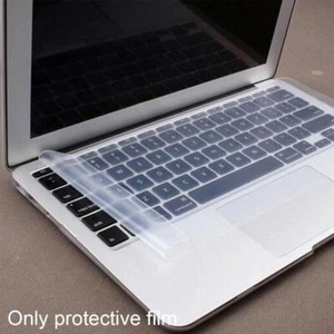 Przezroczysta osłona ochronna uniwersalna silikonowa klawiatura do laptopa do skóry 17" 14" B8C1 - Zdjęcie 1 z 14