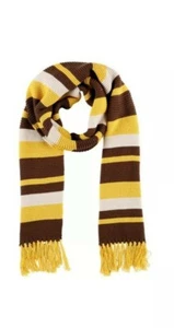 Lotte Erfurt Hjorth Luxury Schal Strickschal gelb braun *Neu* NP 54,00€ - Bild 1 von 4