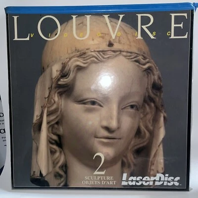LOUVRE VIDEODISC SCULPTURES OF ART VOLUME #2 LASERDISC EX+. condition - Image 1 of 4