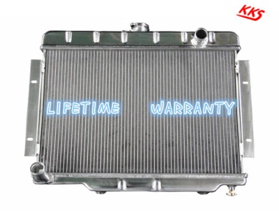 Radiador de aluminio KKS583 3 filas apto para Jeep CJ5 CJ6 CJ7 1972-85 Scrambler 3,8 L 5,0 L Foto 1 de 4
