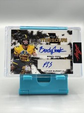 PRIDE OF MISSOURI DUAL AUTOGRAPH BRADY COOK / LUTHER BURDEN III /37 Missouri