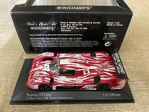 1/43 Toyota GT-One #29, 1998 Le Mans, Minichamps 430 981629 - Picture 1 of 1
