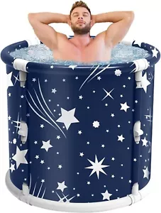 Portable Ice Bath Tub for Athletes – Foldable Cold Plunge Tub for Recovery - Picture 1 of 8