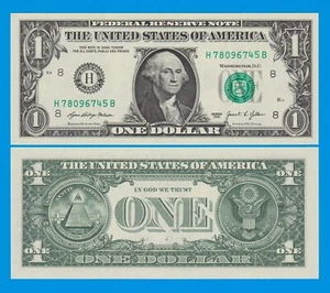 USA 1 Dollar 2021 UNC "H" St. Louis Missouri Signature Yellen FR-3007H - Bild 1 von 1