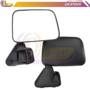 Manual Folding Mirrors For 1987-1989 Toyota 4Runner/Pickup Black Left+RIGHT Side - Picture 1 of 12