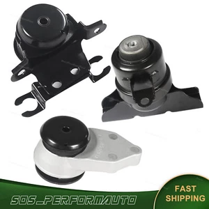 3PCS Engine Motor Trans Mount Set Fits 01-04 Ford Escape/Mazda Tribute 2.0/3.0L - Picture 1 of 12