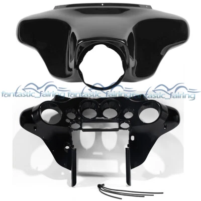 Front Batwing Inner Outer Fairing For Harley Touring Electra Street Glide 96-13 Foto 1 de 4