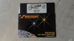 4 soccer simulator code masters GIOCHI floppy disk c64 commodore Calcio Gioco - Photo 1/3