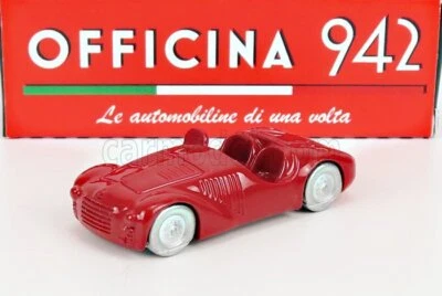 MODELLINO AUTO STATICO OFFICINA 942 FERRARI 125S ROSSO MODELLISMO SCALA 1/76 - Immagine 1 di 4