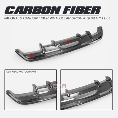 Difusor trasero de fibra de carbono tipo TM para Lexus LC 500 URZ100 (17,03 en adelante) Foto 1 de 4