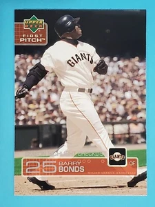 2003 Upper Deck First Pitch Barry Bonds San Francisco Giants #263 ⚾ - Picture 1 of 2