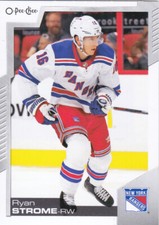 20/21 OPC...RYAN STROME...CARD # 123...RANGERS...FREE COMBINED SHIP