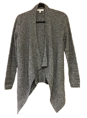 Женский кардиган с открытой передней частью Chaus New York свитер темно-серый размер M - Изображение 1 из 4