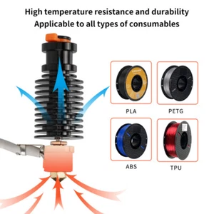 Ramps CHC V6 Hotend Kit Keramik Heizkern M6 glattes Gewinde für Ender 3 CR-10 - Bild 1 von 8