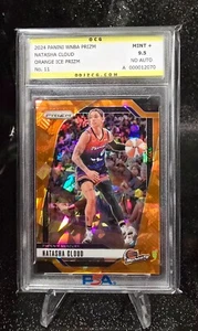 2024 Panini WNBA Prizm NATASHA CLOUD *ORANGE ICE PRIZM* #11 graded OCG 9.5 - Picture 1 of 2
