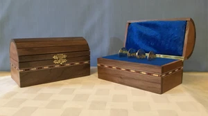 Tony Karpinski Coin Chest - Stage Magic Trick Illusion CloseUp Effect - Wood - Picture 1 of 1