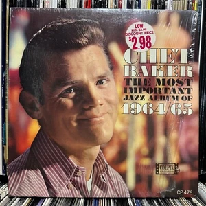 CHET BAKER - DAS WICHTIGSTE JAZZALBUM VON 1964/65 (VINYL LP) COLPIX CP 476 - Bild 1 von 4
