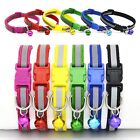 3pcs Adjustable Soft Fabric Dog Puppy Pet Collar With Buckle Clip Lead